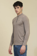 Full Sleeve Zipper Tshirt