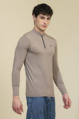 Full Sleeve Zipper Tshirt