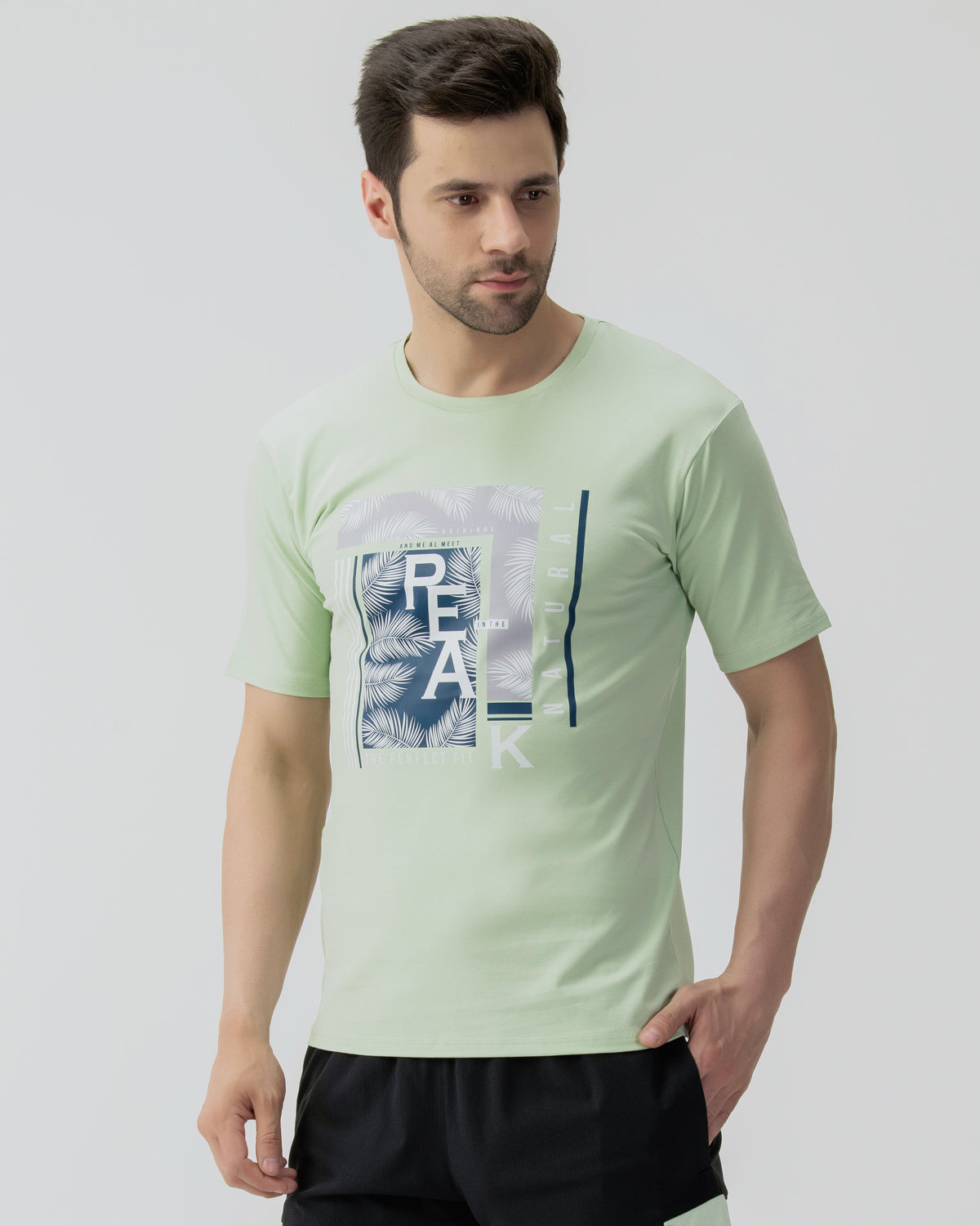 Cotton lycra printed tshirts