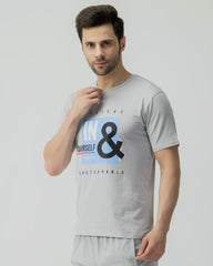 Cotton lycra printed tshirts