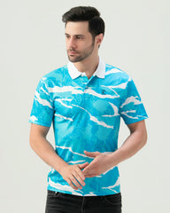 Printed Polo T-Shirt