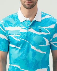 Printed Polo T-Shirt